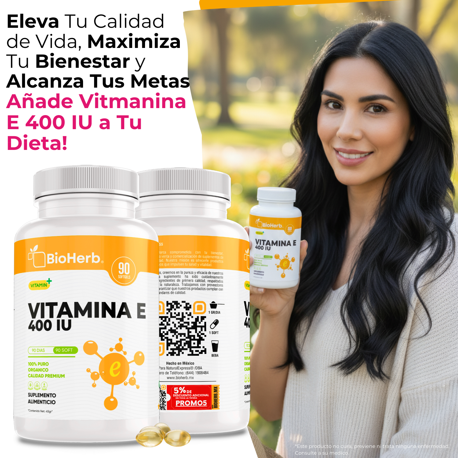 BioHerb® Vitamina E-400 iu
