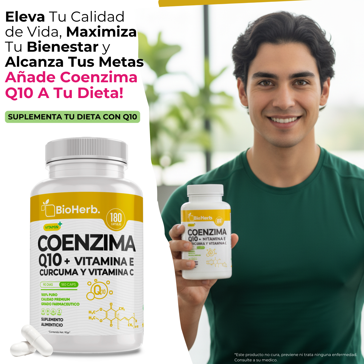 BioHerb® CoQ10 + Vitaminas E y C