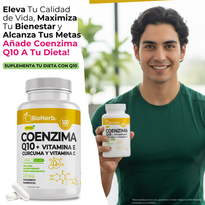 BioHerb® CoQ10 + Vitaminas E y C