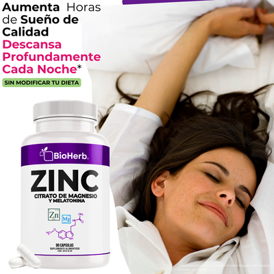 BioHerb® Zinc + Magnesio con Melatonina