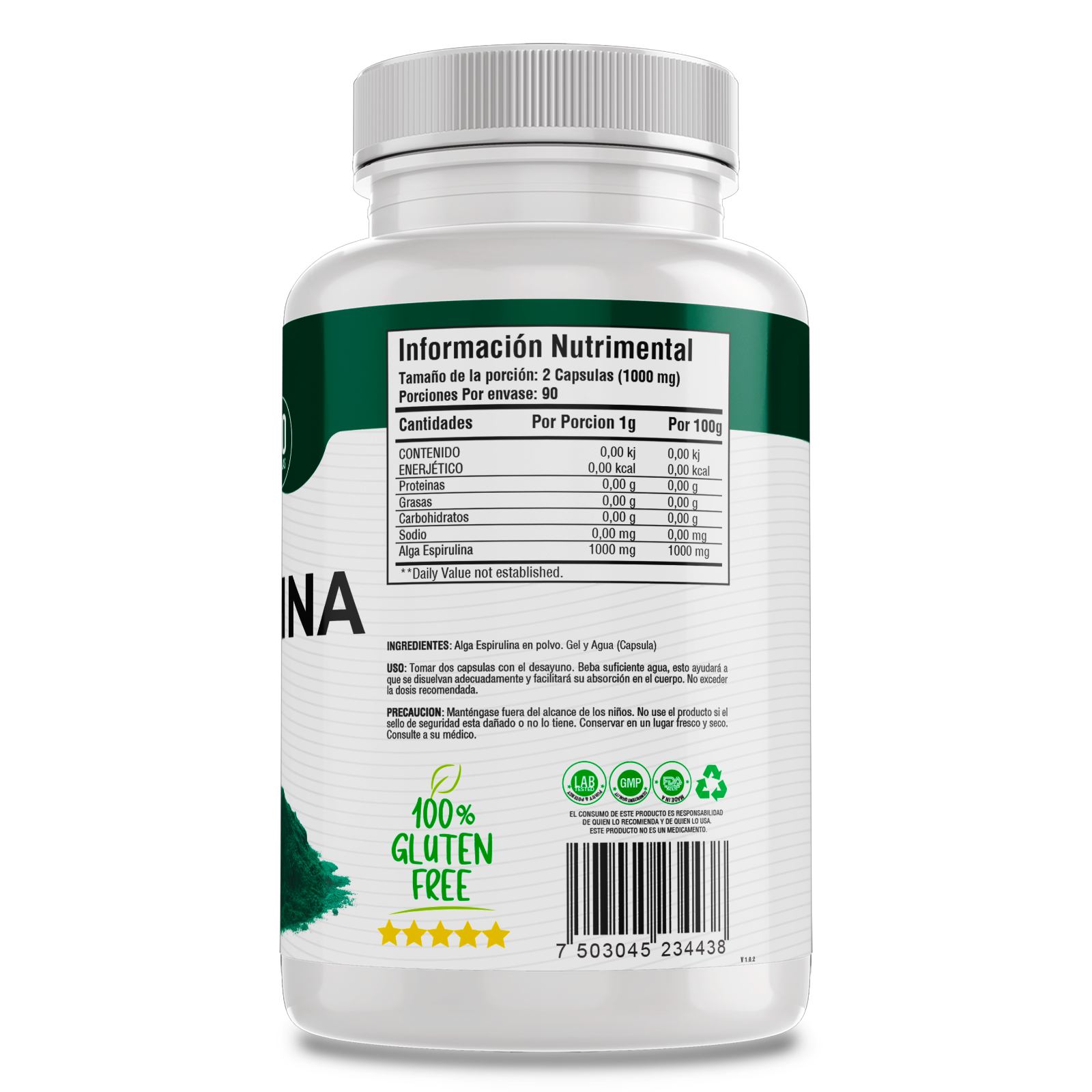 BioHerb® Espirulina Orgánica