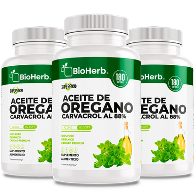 BioHerb® Aceite de Orégano Silvestre 100% Puro