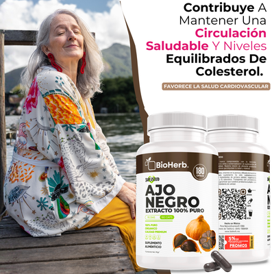 BioHerb® Ajo Negro 100% Puro