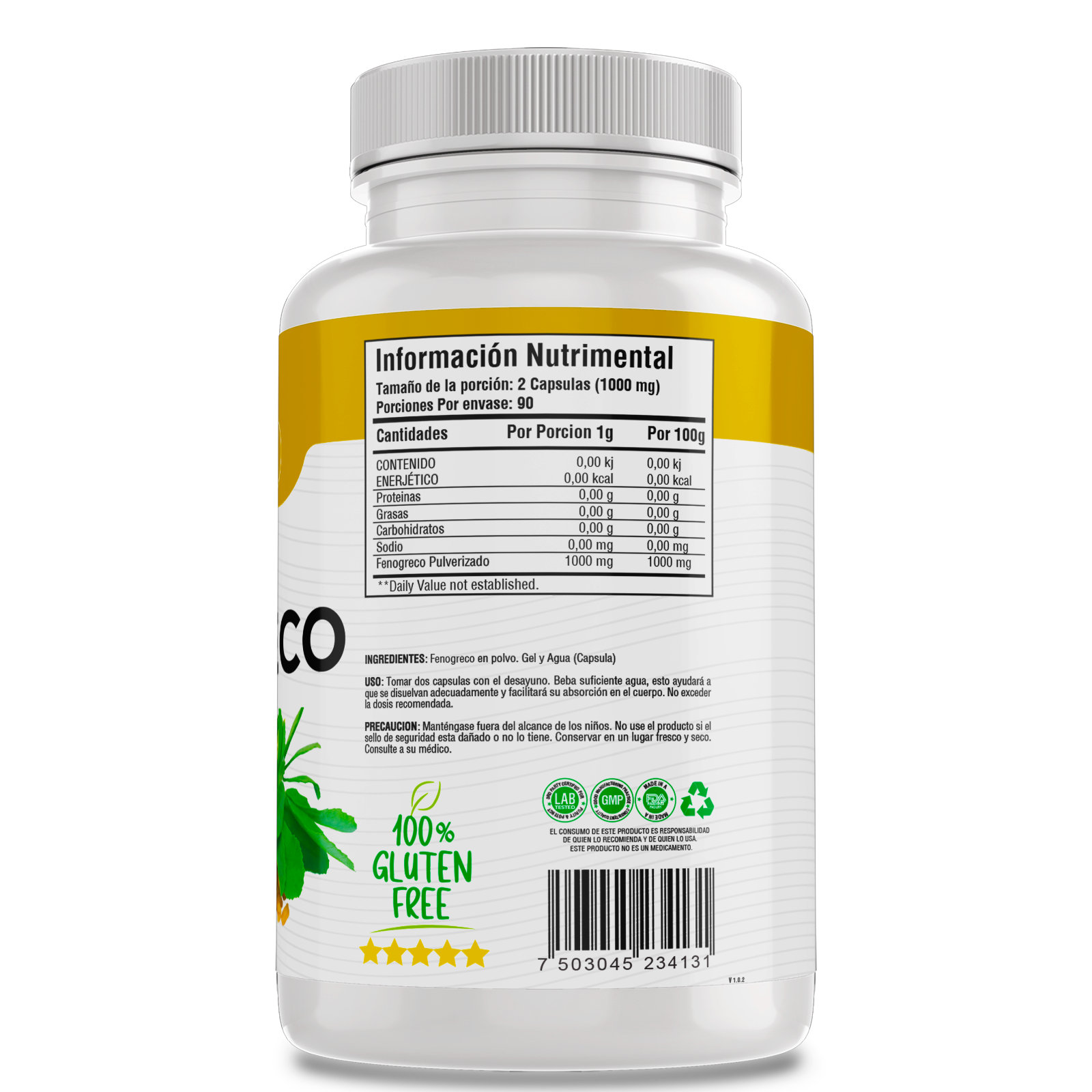 BioHerb® Fenogreco Orgánico