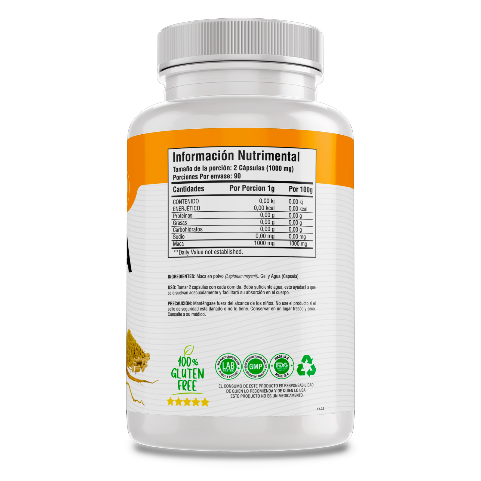 BioHerb® Maca Amarilla Peruana