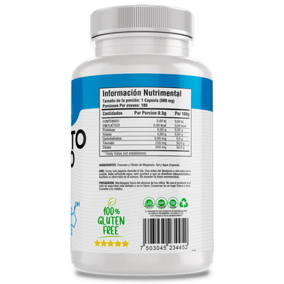 BioHerb® Treonato de Magnesio + Citrato de Magnesio