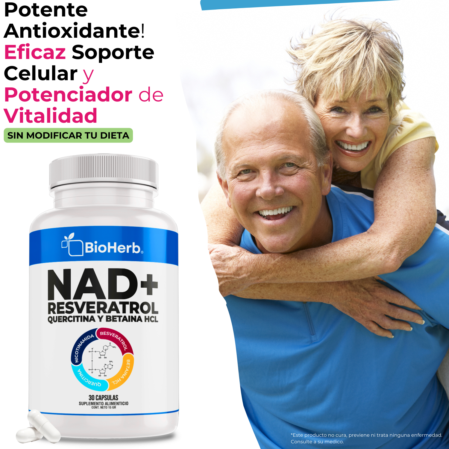 BioHerb® NAD+ Riboside + Resveratrol