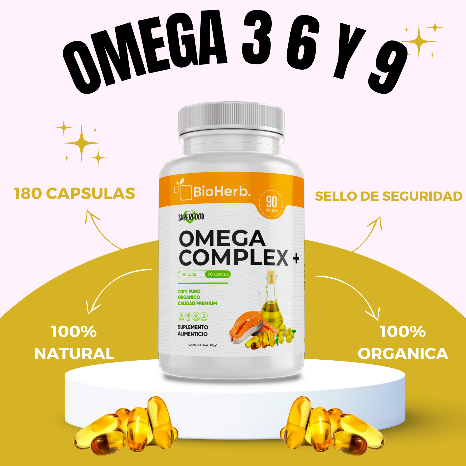 BioHerb® Omega 3-6-9 Complex