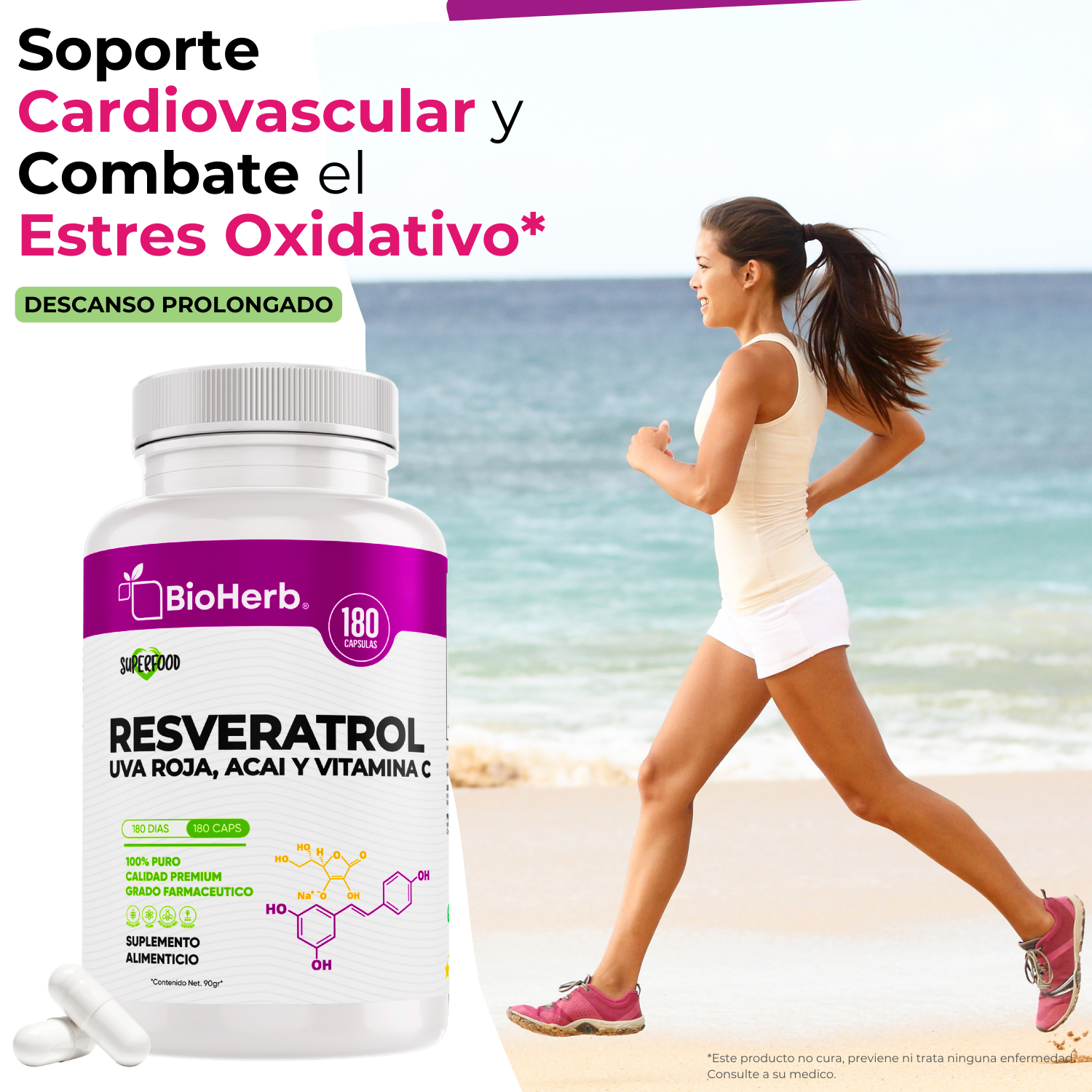 BioHerb® Resveratrol + Uva Roja + Vitamina C