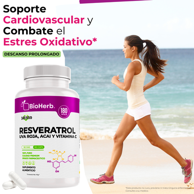 BioHerb® Resveratrol + Uva Roja + Vitamina C
