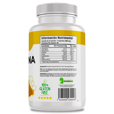 BioHerb® Berberina HCL Al 97% Clorhidrato