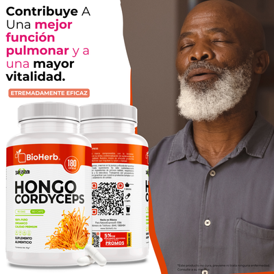 BioHerb® Cordyceps Militaris Extracto 100% Puro