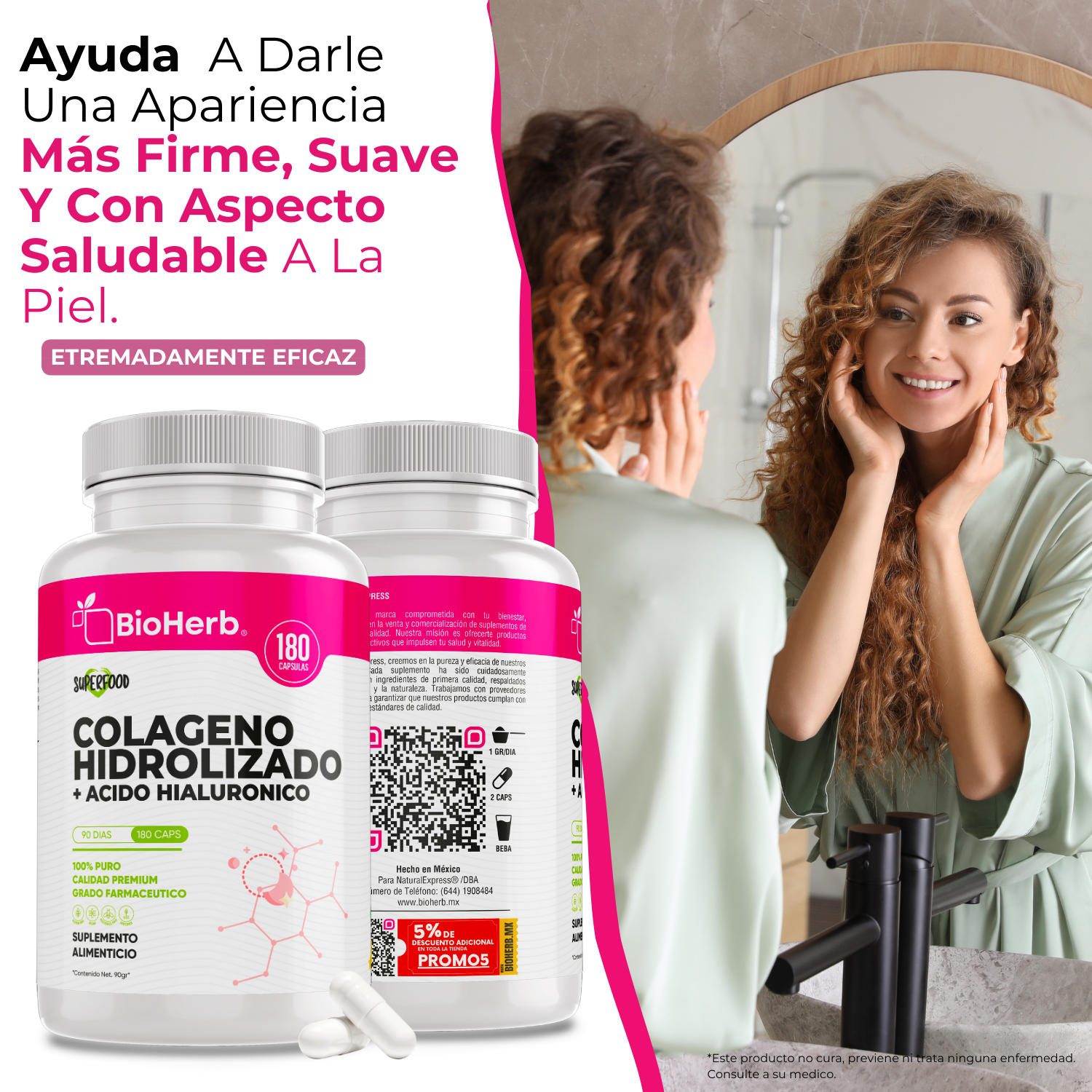 BioHerb® Colágeno + Ácido Hialurónico