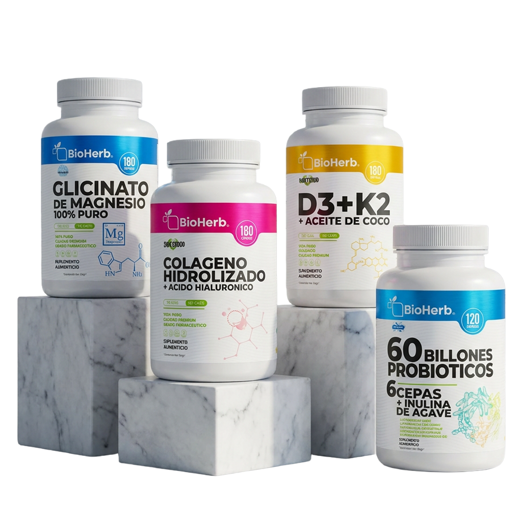 Kit Balance Mujer BioHerb® | Bienestar, Piel y Rutina Diaria