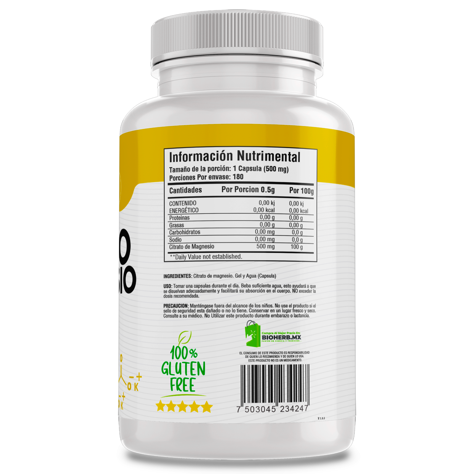 BioHerb® Citrato de Potasio