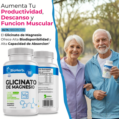 BioHerb® Glicinato de Magnesio