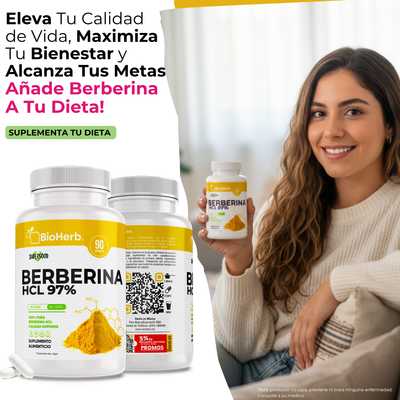 BioHerb® Berberina HCL Al 97% Clorhidrato