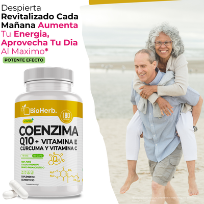 BioHerb® CoQ10 + Vitaminas E y C