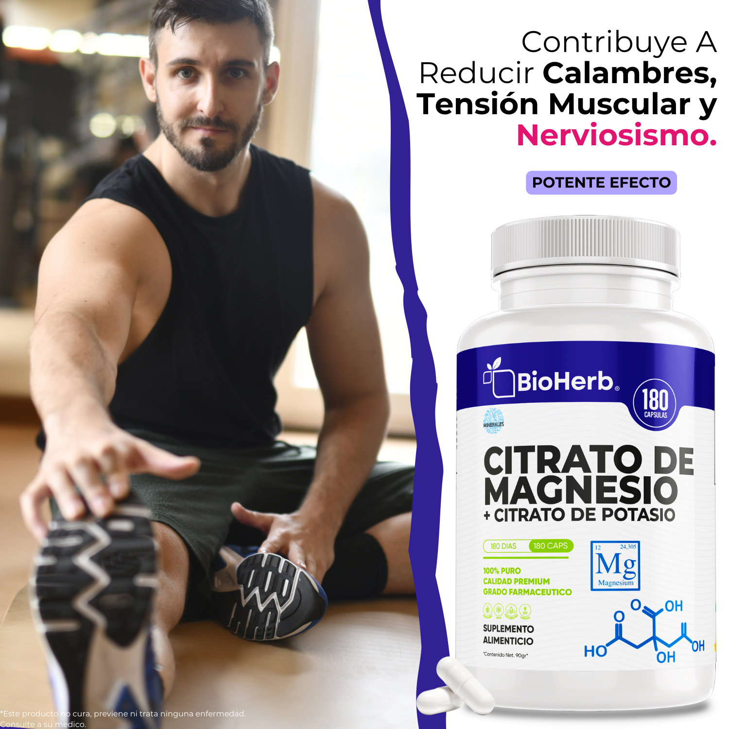 BioHerb® Magnesio + Potasio Citrato