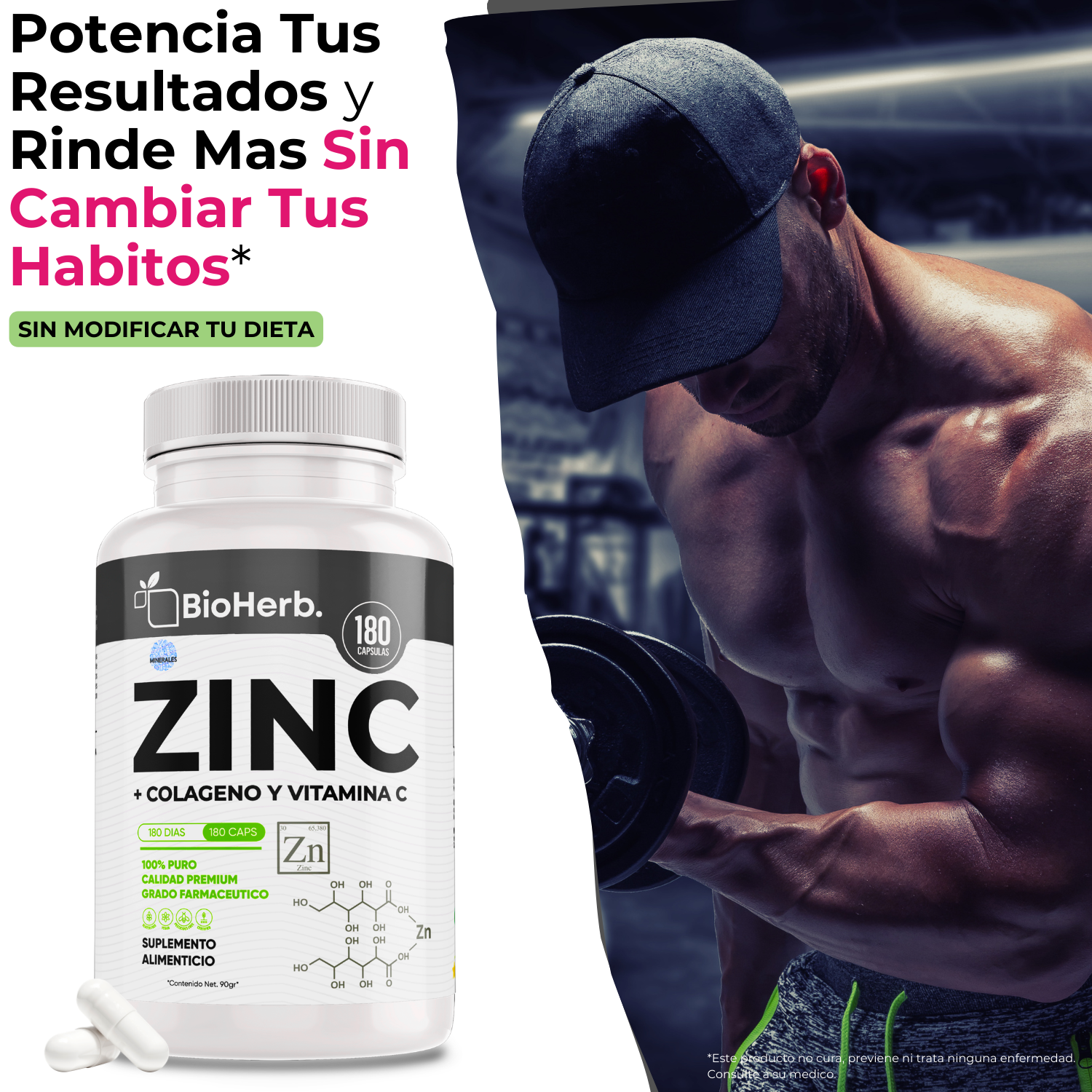 BioHerb® Zinc + Colágeno + Vitamina C