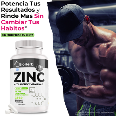 BioHerb® Zinc + Colágeno + Vitamina C