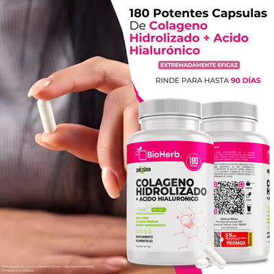 BioHerb® Colágeno + Ácido Hialurónico