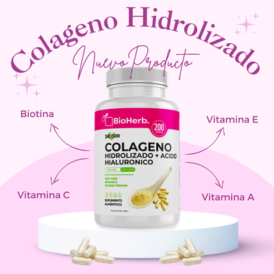 BioHerb® Colágeno + Ácido Hialurónico