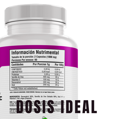 BioHerb® Resveratrol + Uva Roja + Vitamina C