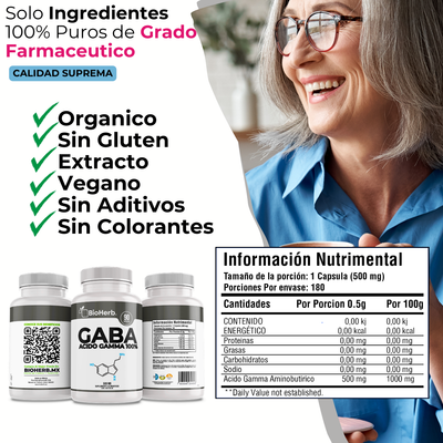 BioHerb® GABA 100% Puro