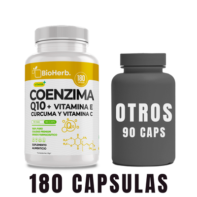 BioHerb® CoQ10 + Vitaminas E y C
