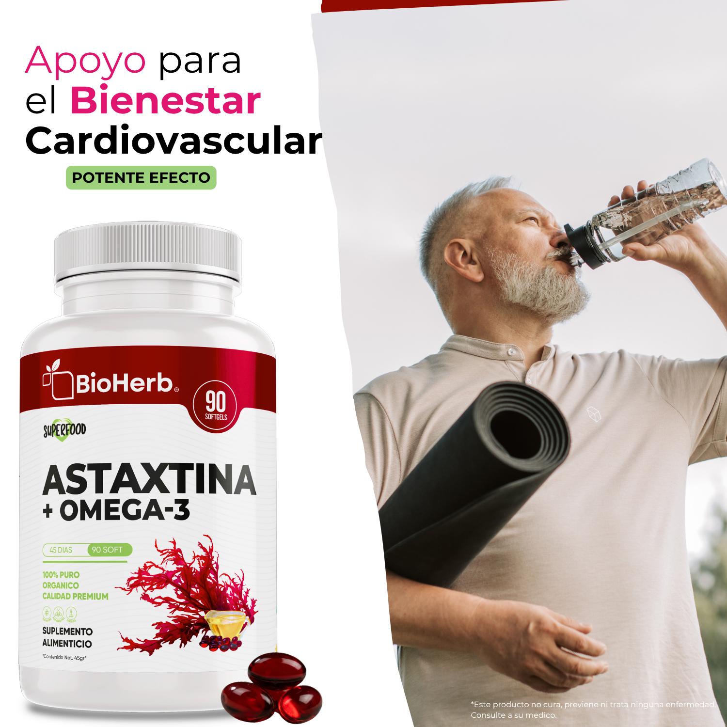 BioHerb® Omega 3 con Astaxantina