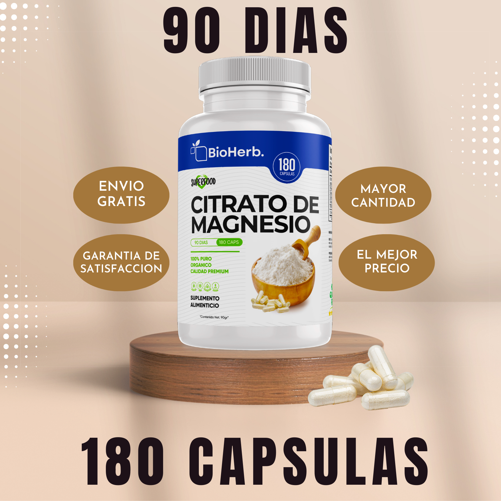 BioHerb® Citrato de Magnesio