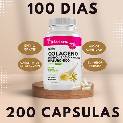 BioHerb® Colágeno + Ácido Hialurónico