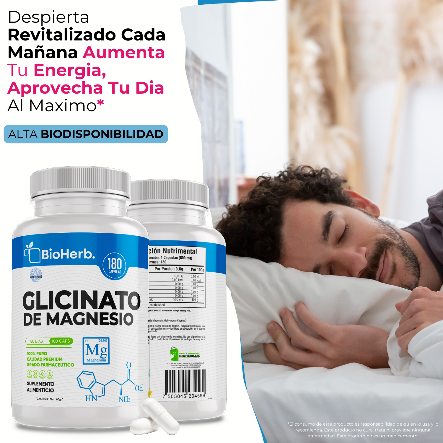 BioHerb® Glicinato de Magnesio