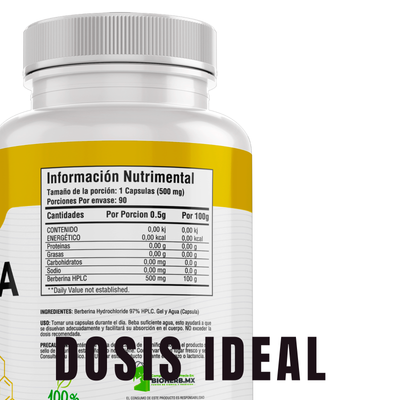 BioHerb® Berberina HCL Al 97% Clorhidrato