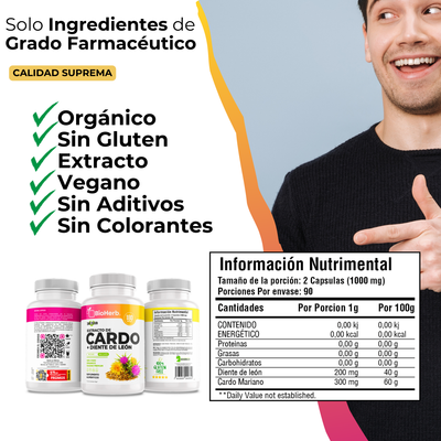 BioHerb® Cardo Mariano + Diente de León