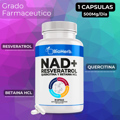 BioHerb® NAD+ Riboside + Resveratrol