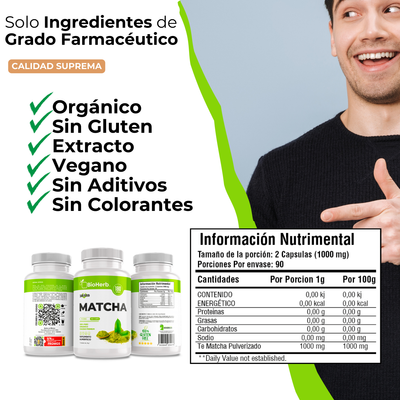 BioHerb® Matcha Orgánico