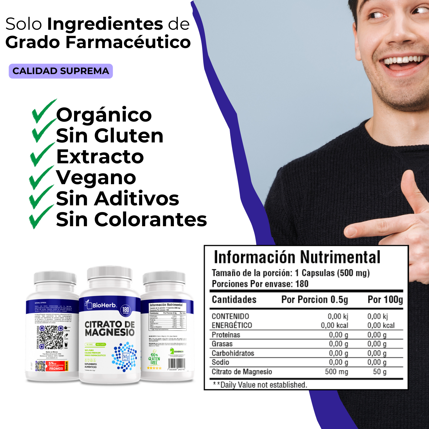 BioHerb® Citrato de Magnesio