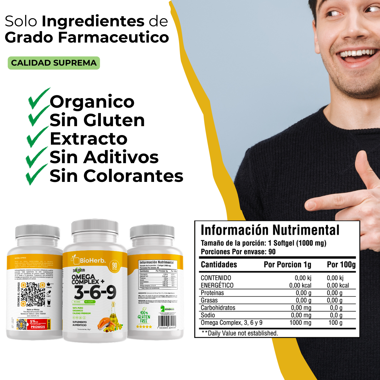 BioHerb® Omega 3-6-9 Complex