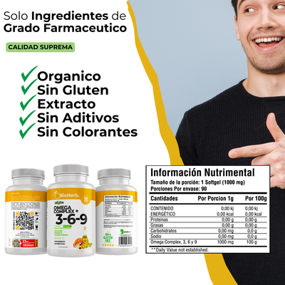 BioHerb® Omega 3-6-9 Complex