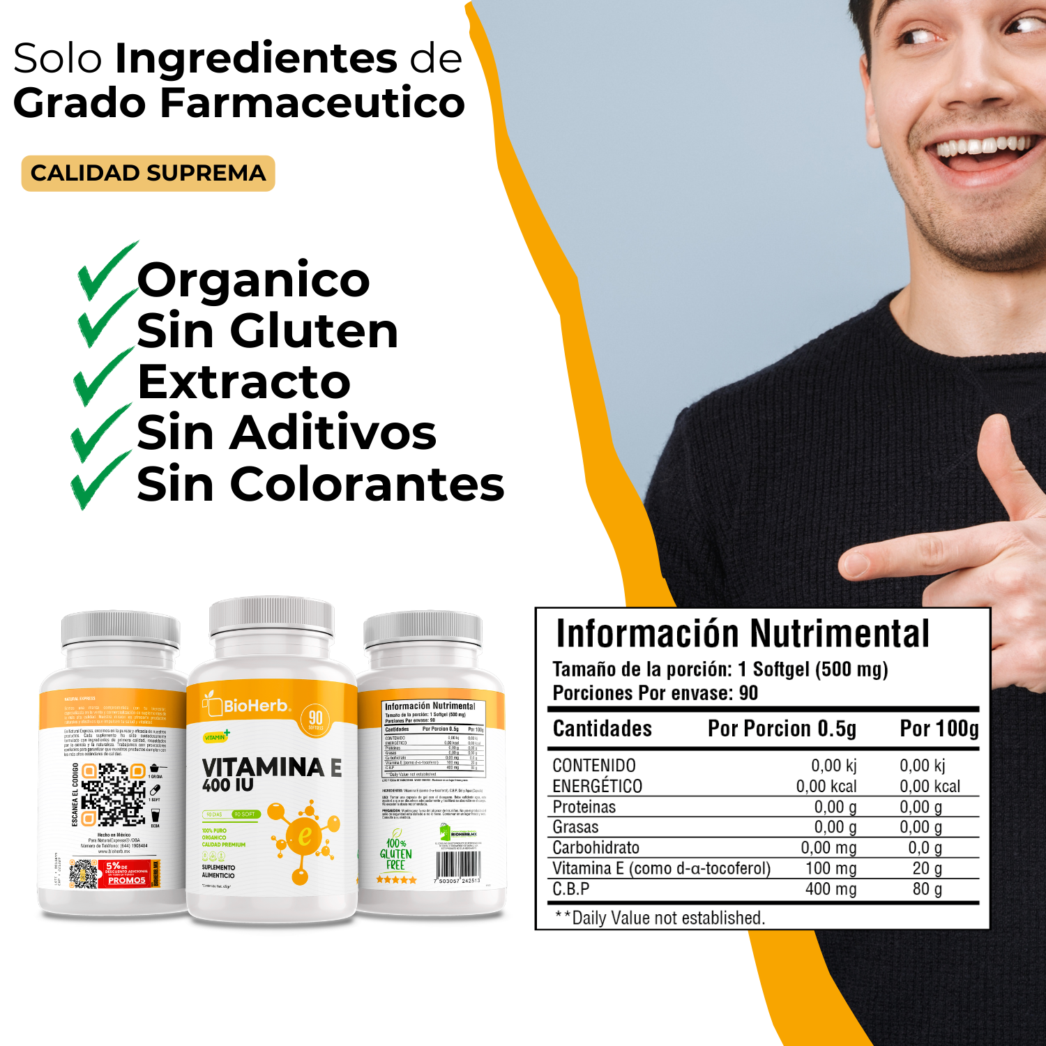 BioHerb® Vitamina E-400 iu