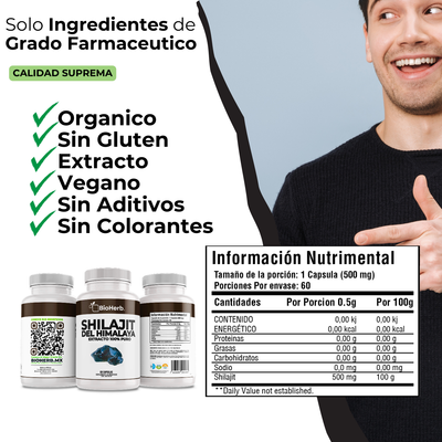 BioHerb® Shilajit del Himalaya