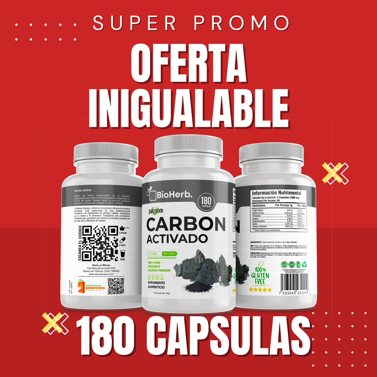 BioHerb® Carbón Activado