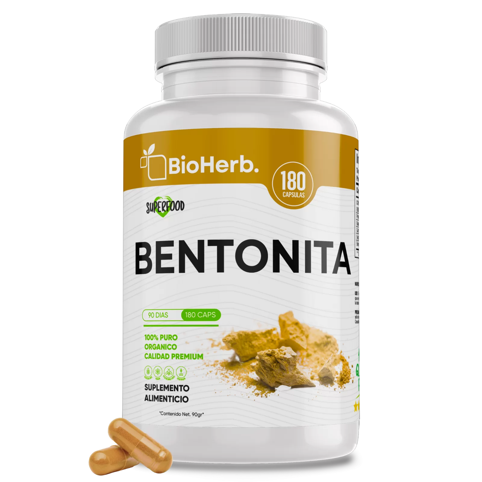 BioHerb® Bentonita 100% pura