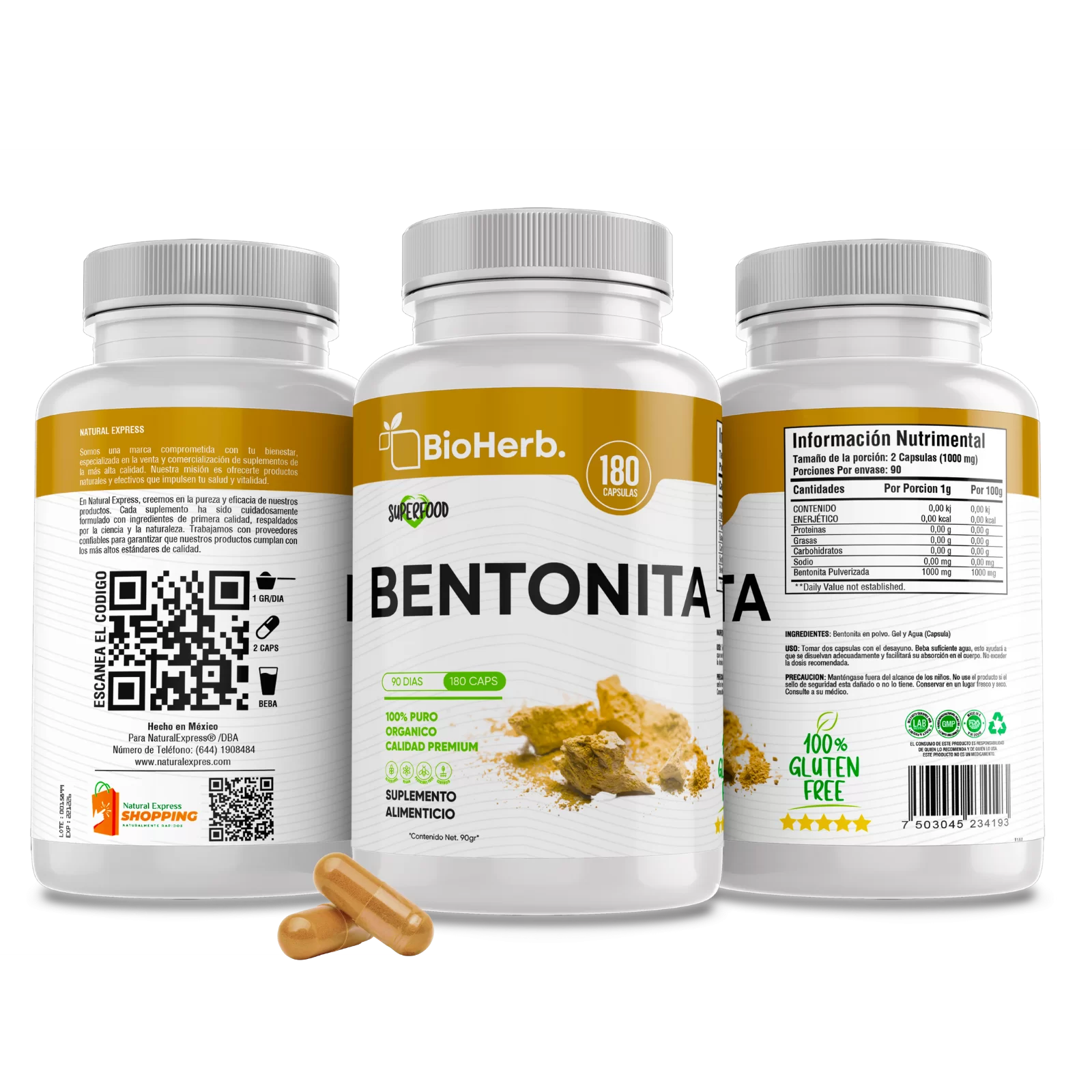 BioHerb® Bentonita 100% pura