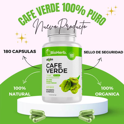 BioHerb® Café Verde 100% puro