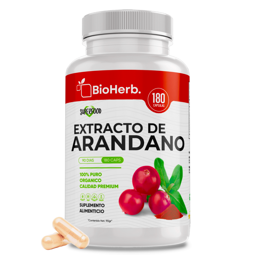 EXTRACTO DE ARANDANO 180 CAPSULAS BIOHERB