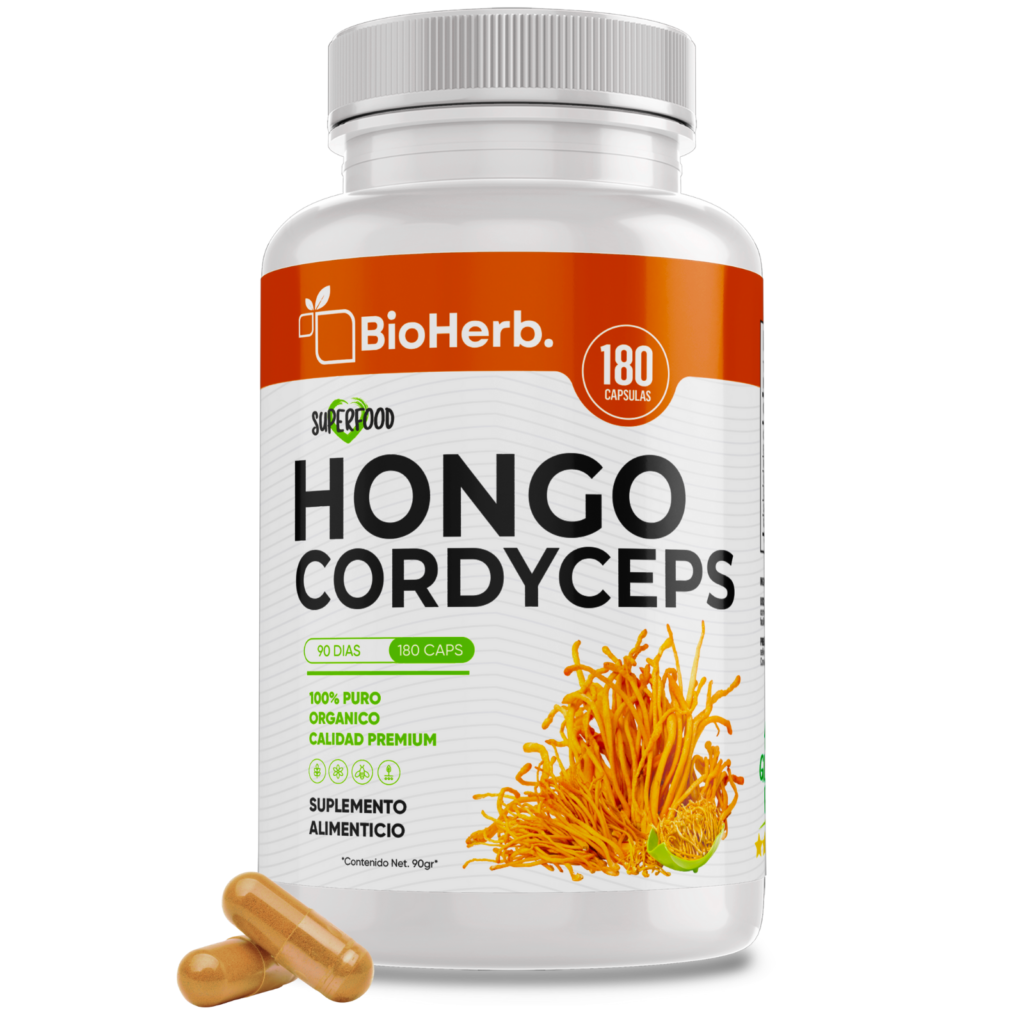EXTRACTO DE HONGO CORDYCEPS 180 CAPSULAS